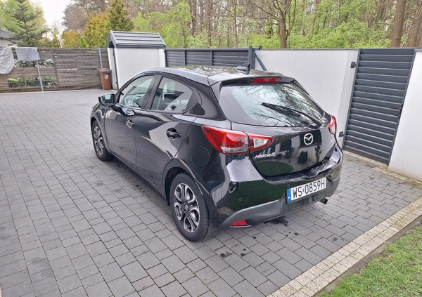 Mazda 2 cena 39700 przebieg: 155000, rok produkcji 2018 z Siedlce małe 154